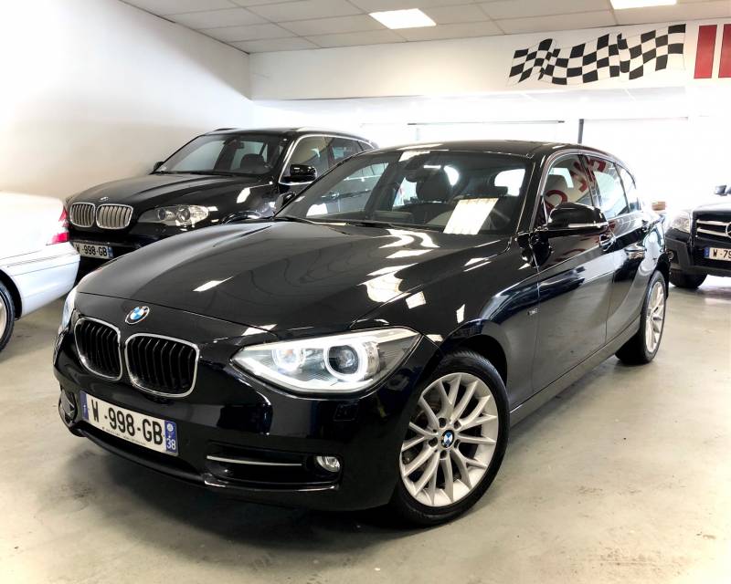 BMW 120D F20 SPORT 184Cv NOIR BERLINE Et COMPACT 184Cv de 2011 à Chuzelles près de Vienne dans le Rhone alpes