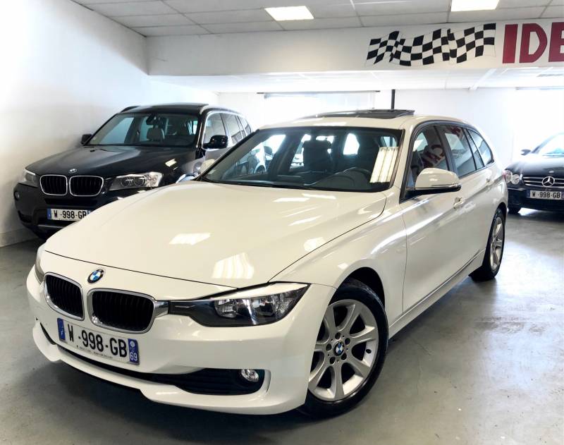 BMW 320D F31 BLANCHE BREAK Et FAMILIALE 184Cv de 2014 à Loire sur Rhône 69 près de Vienne 38 dans le Rhone alpes