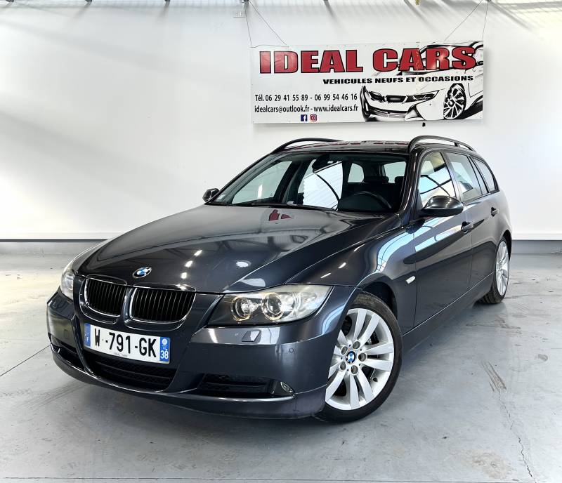 BMW 320D E91 163Cv GRISE BREAK ET FAMILIALE de 2007 à Loire sur Rhone près de Vienne dans le Rhone alpes