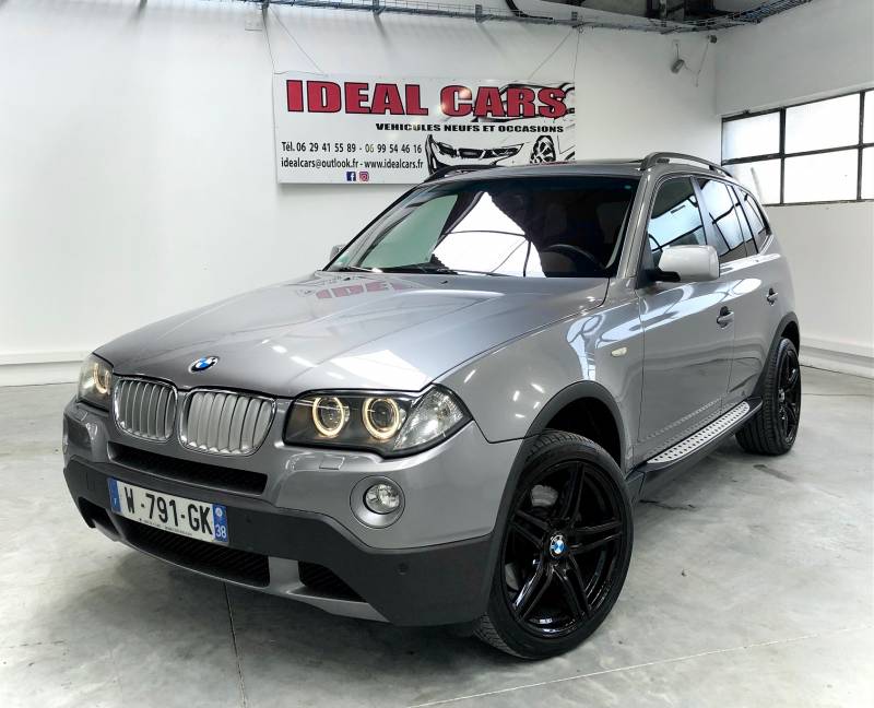 BMW X3 E83 3.0SD GRIS 4X4 Et SUV 286Cv de 2007 à Loire sur Rhone près de Vienne dans le Rhone alpes