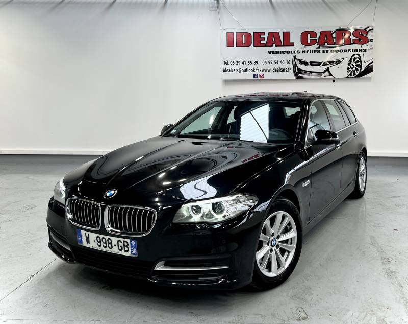 BMW 525D XDRIVE F11 218Cv NOIR BREAK Et FAMILIALE de 2016 à Loire sur rhone près de Vienne dans le Rhone alpes