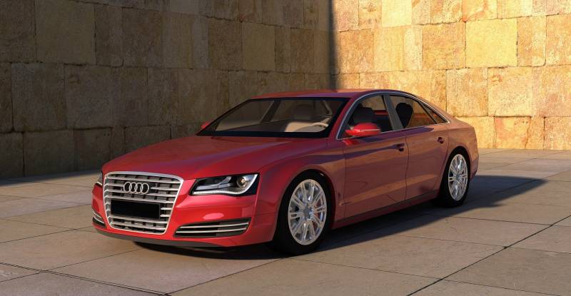 Acheter une voiture Audi rouge neuve haut de gamme zéro kilomètre à Seyssuel près de Vienne