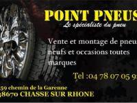 POINT PNEU - Vente et montage de pneus à chasse sur Rhône près de vienne chasse sur rhone POINT PNEU
